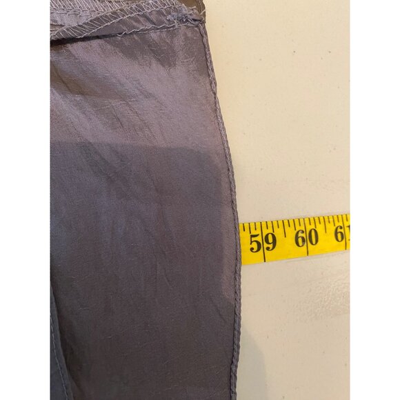 Alex Evenings Formal Midi Dress Tiered Cap Sleeve Lavender Size 14 - Picture 6 of 11